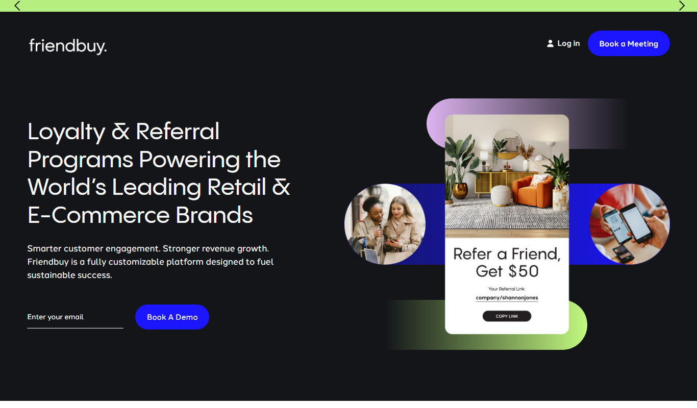 Friendbuy app screenshot