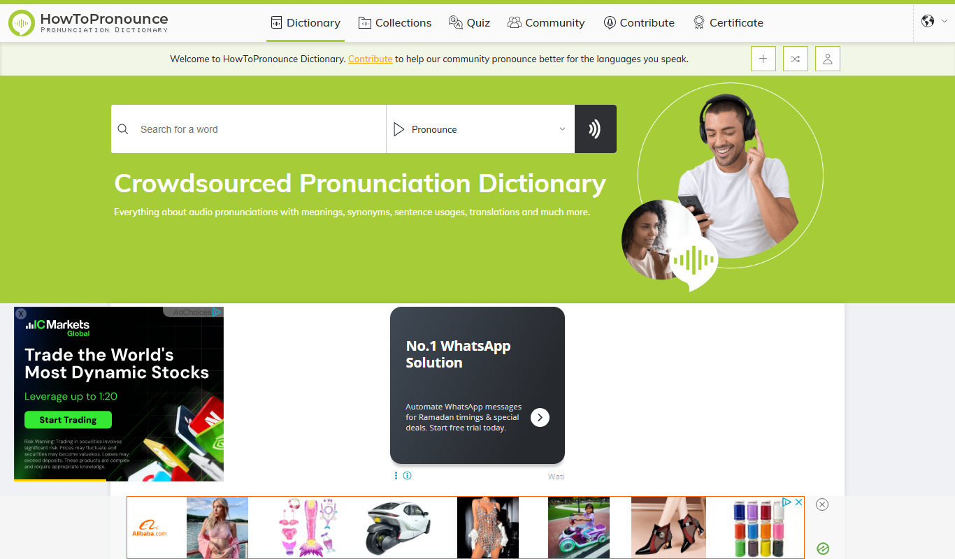 HowToPronounce app screenshot
