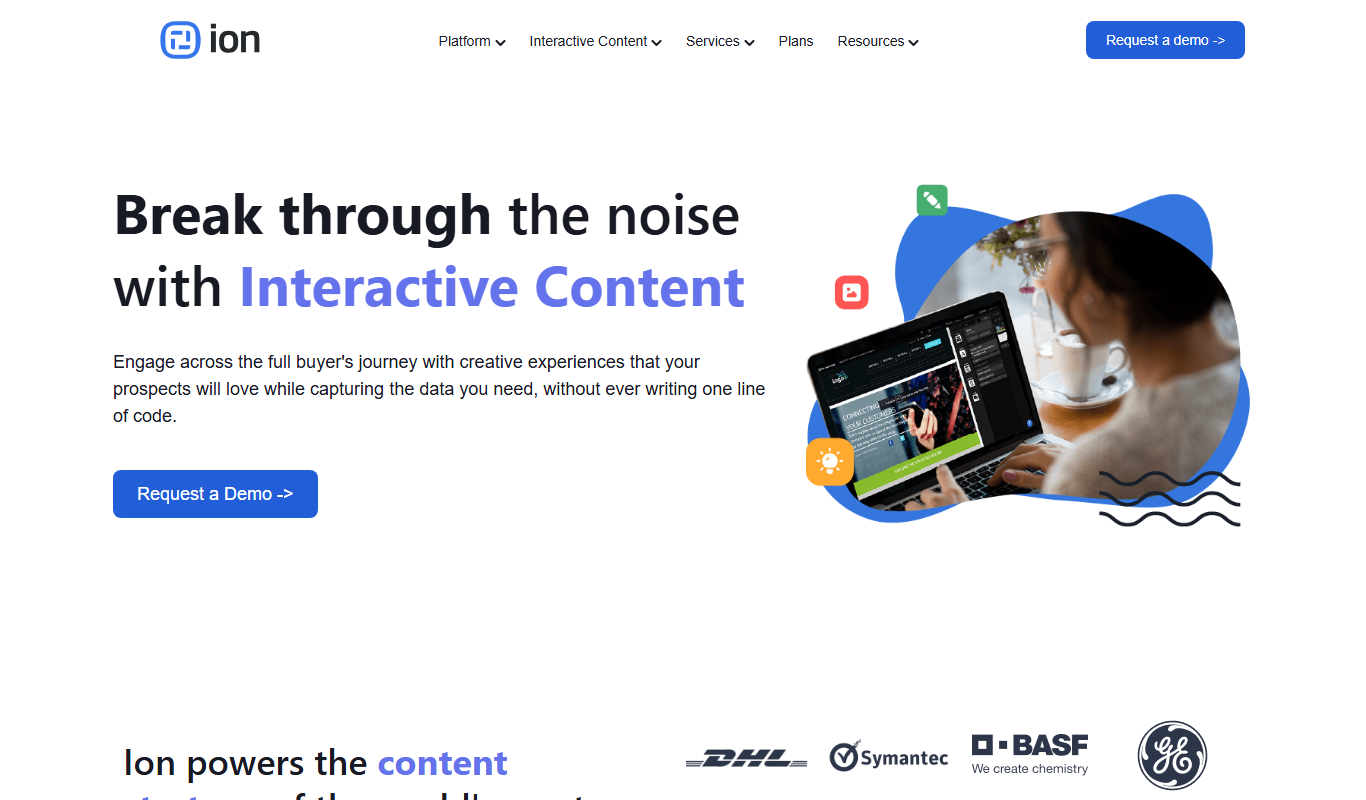 Ion Interactive app screenshot