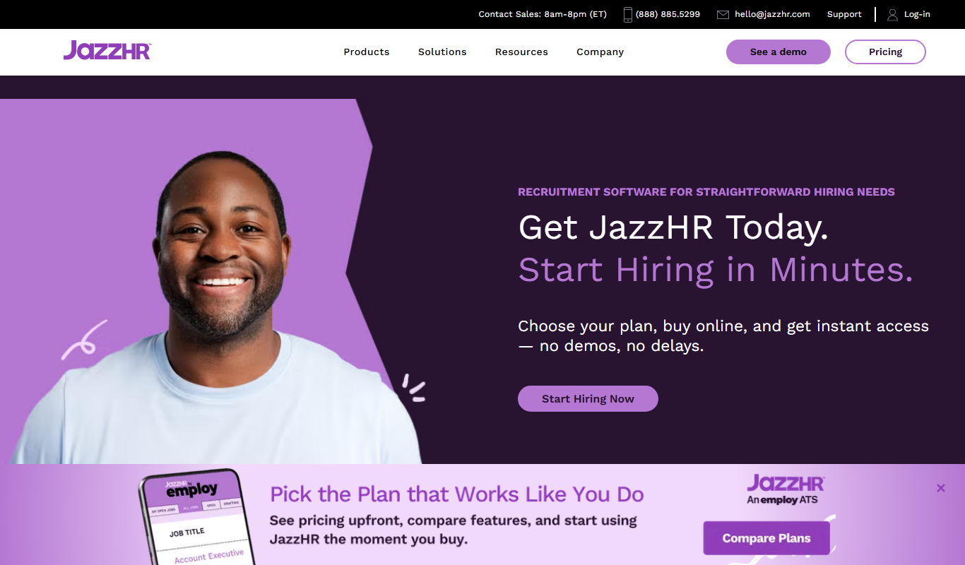 JazzHR app screenshot