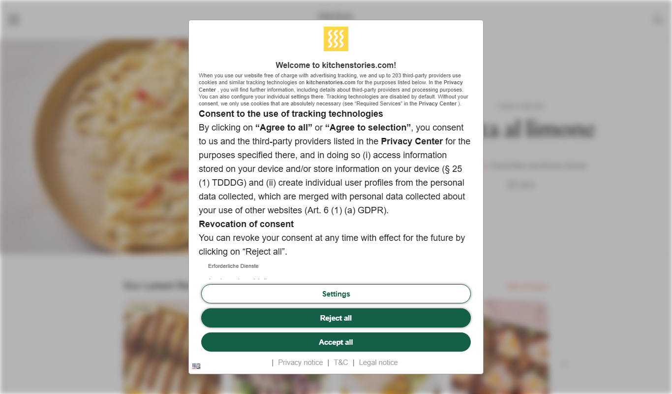 Kitchen Stories app screenshot