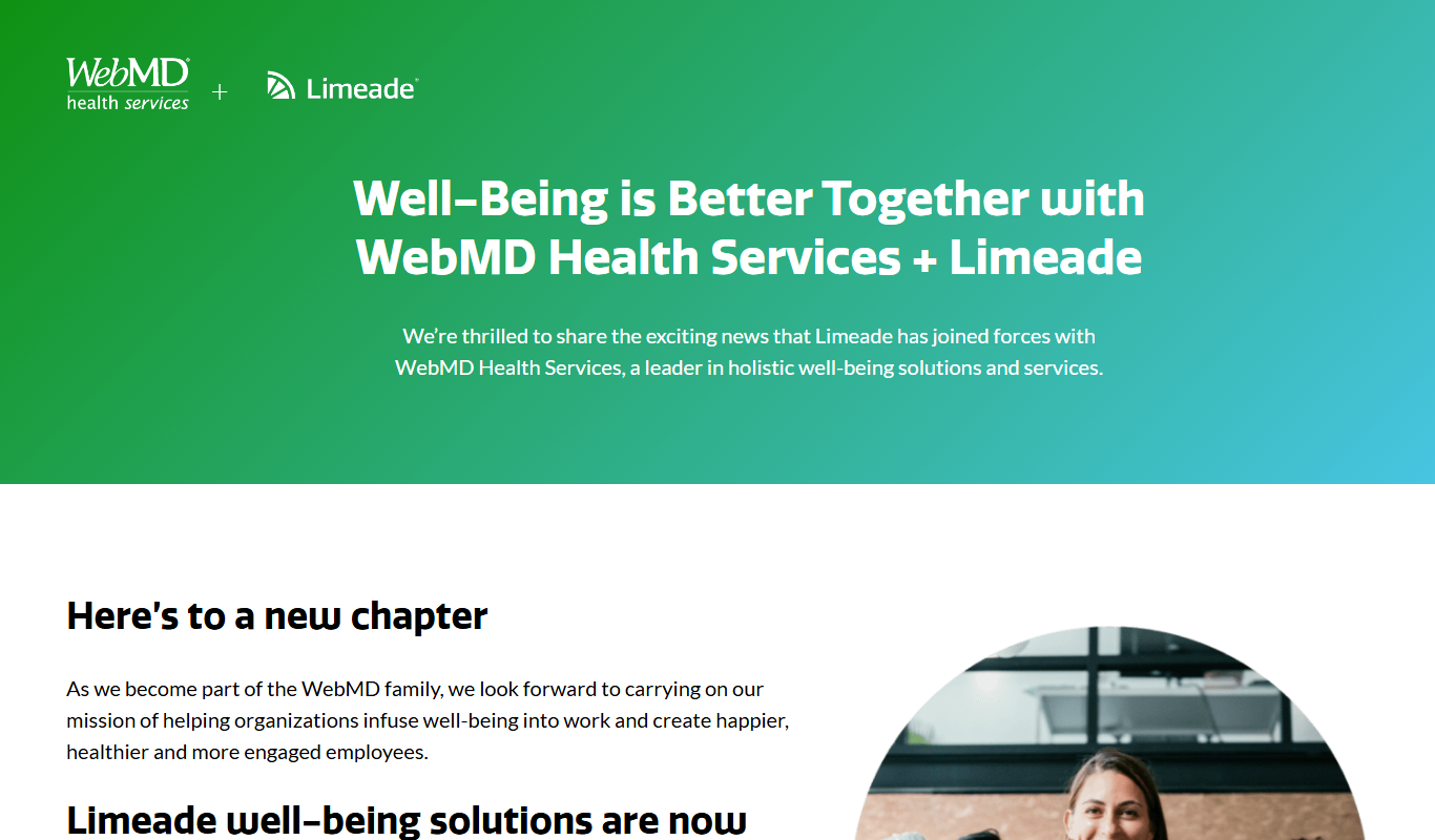 Limeade app screenshot