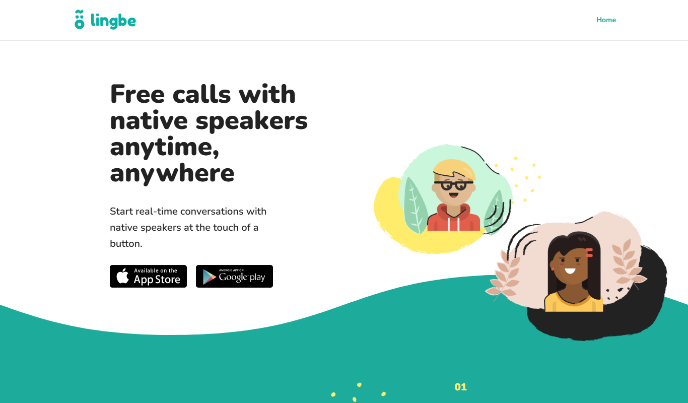 Lingbe app screenshot