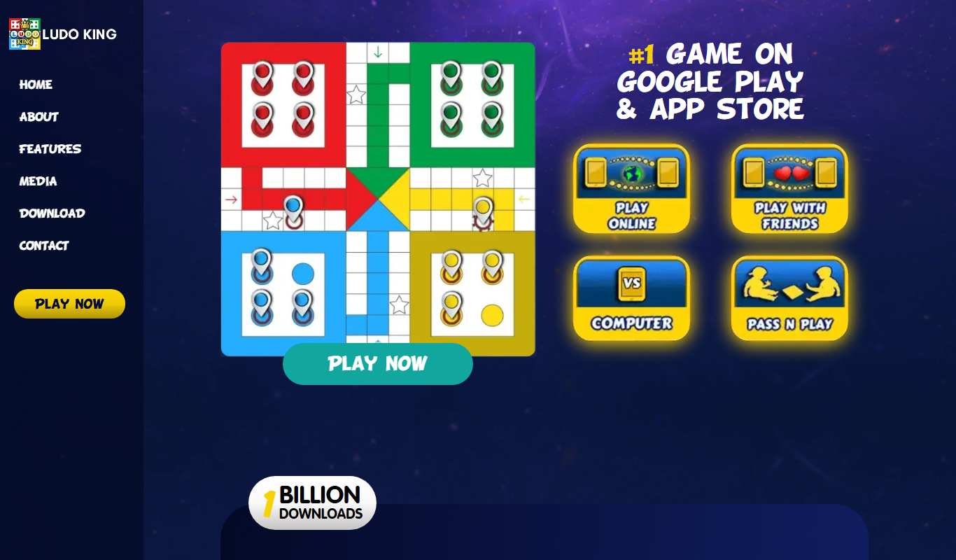 Ludo King app screenshot