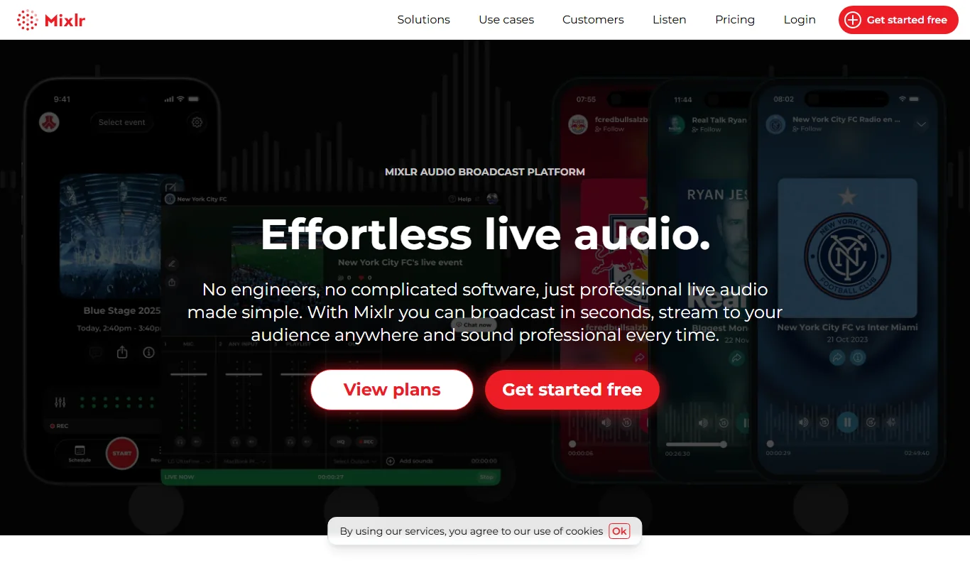 Mixlr Listen Mixlr Live Audio Streaming Platform For Broadcasting And Podcasting