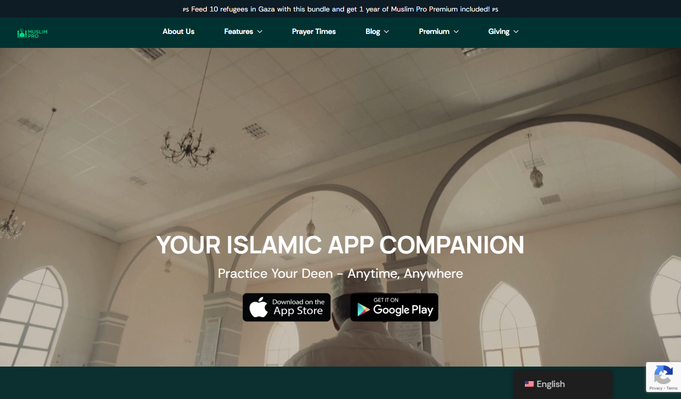 Muslim Pro app screenshot