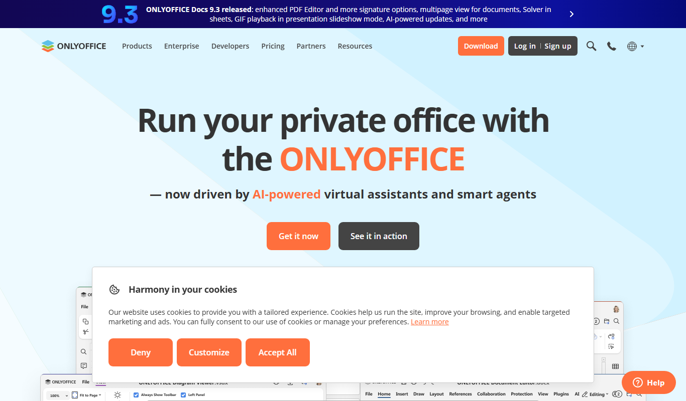 OnlyOffice app screenshot