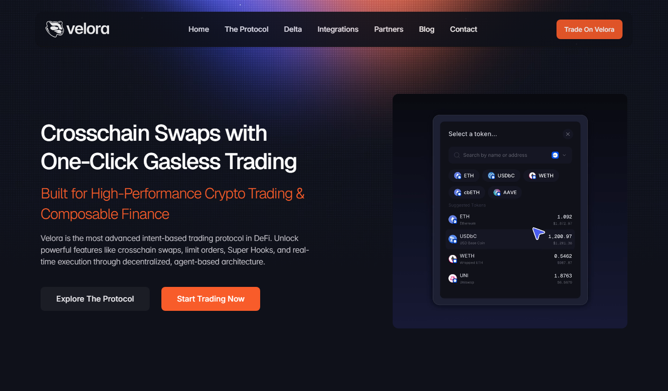 Paraswap app screenshot