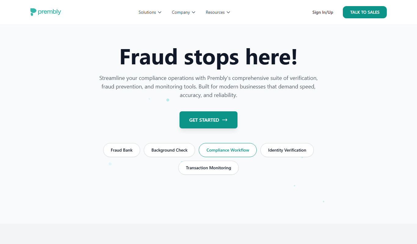 Prembly app screenshot