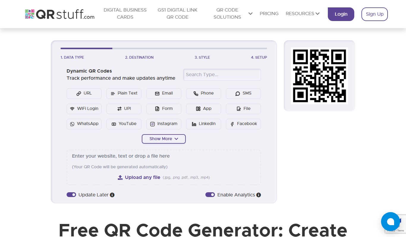 Unitag QR Code Generator - Create Custom QR Codes For Business