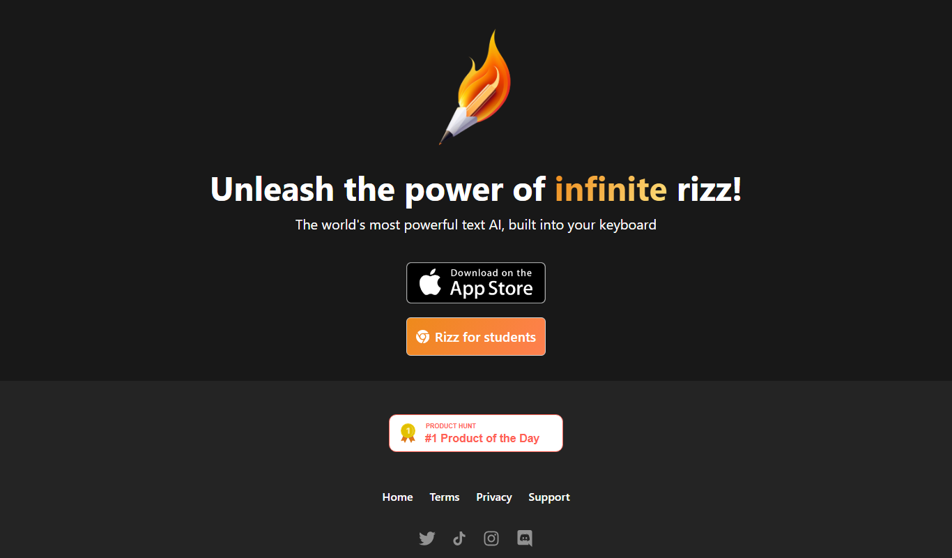 Rizz! app screenshot
