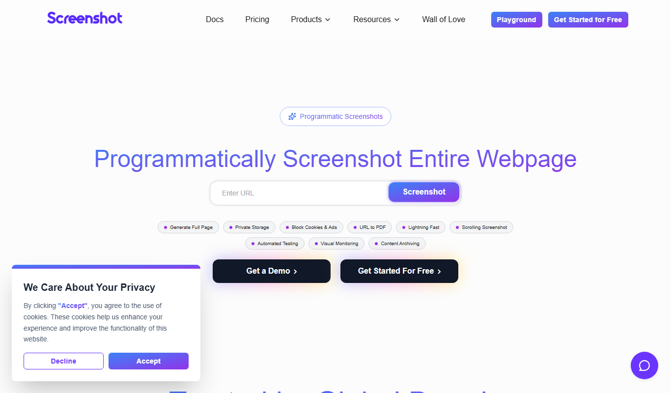 ScreenshotAPI app screenshot