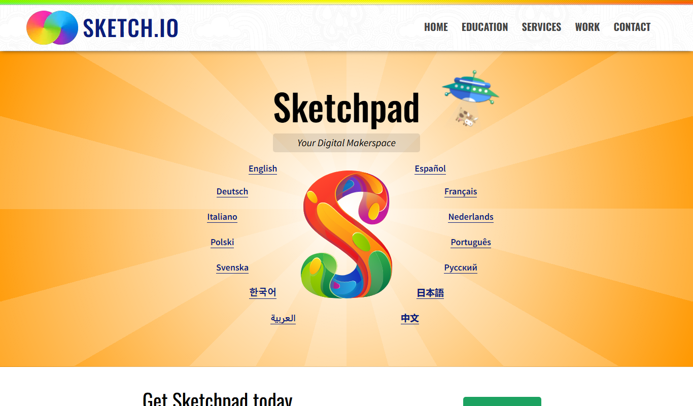 Sketchpad app screenshot