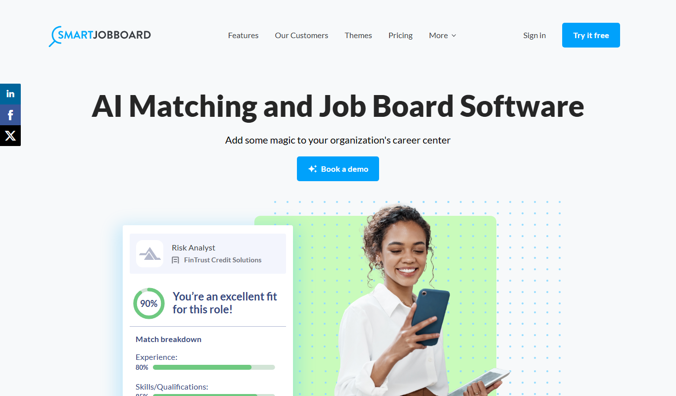 SmartJobBoard app screenshot