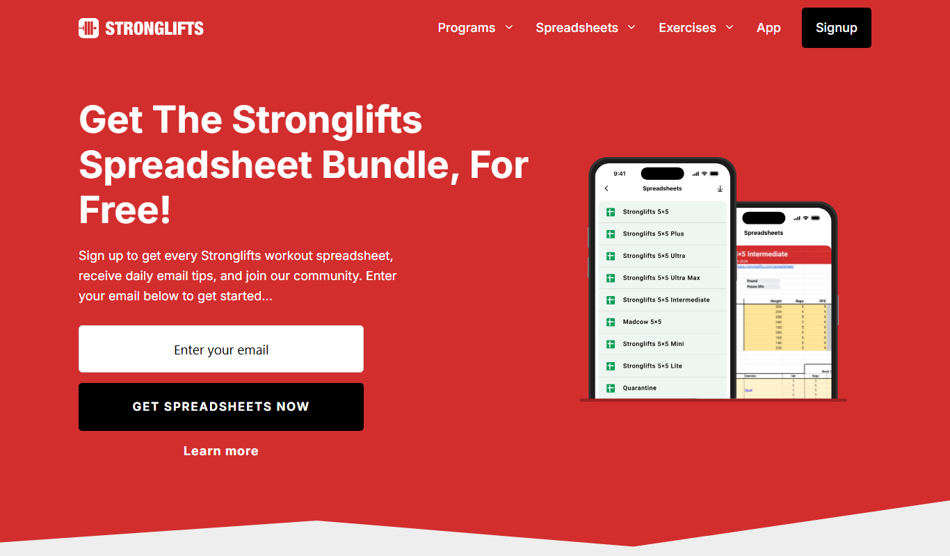 Stronglifts Program StrongLifts Workout App For Strength Training And Progressive Overload