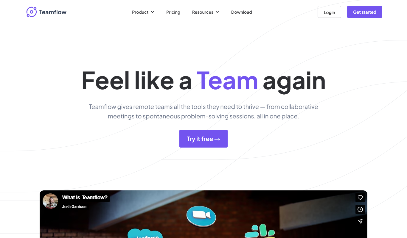 Teamflow app screenshot