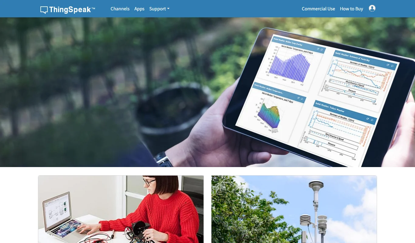 ThingSpeak IoT Platform For Real-Time Data Visualization And Analytics