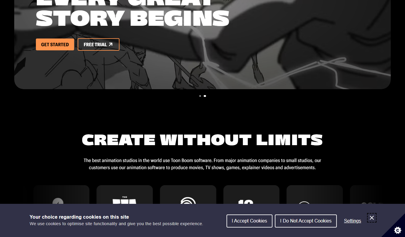 Toon Boom Harmony app screenshot