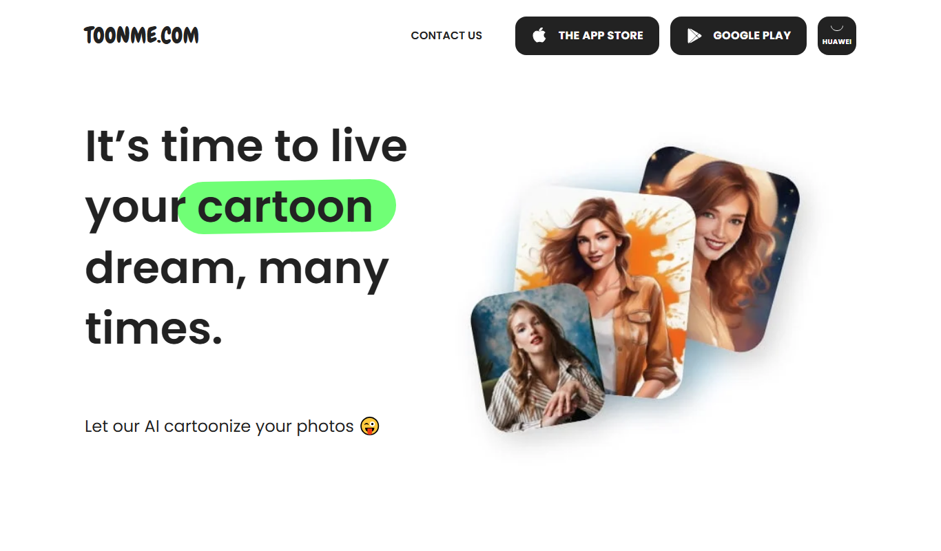 ToonMe app screenshot