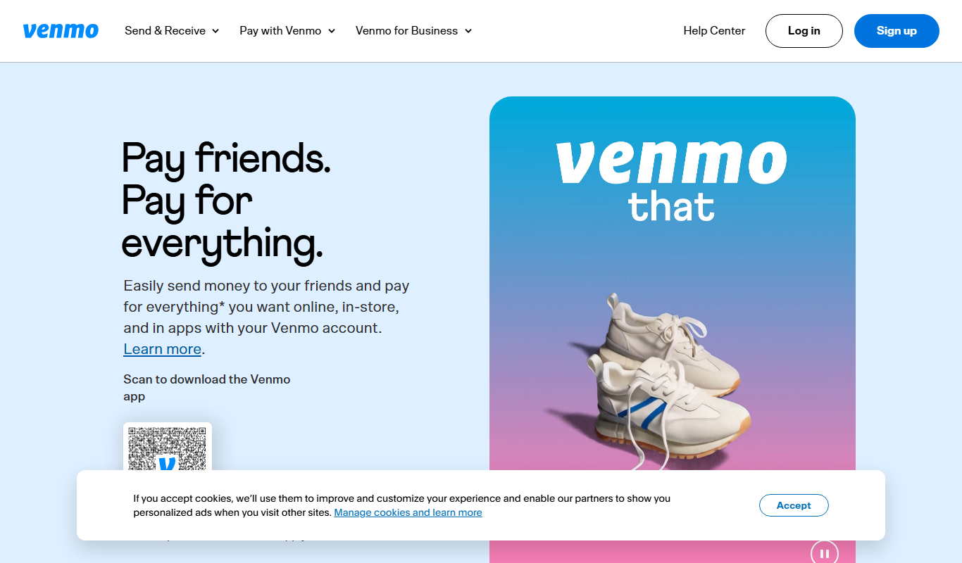 Venmo app screenshot