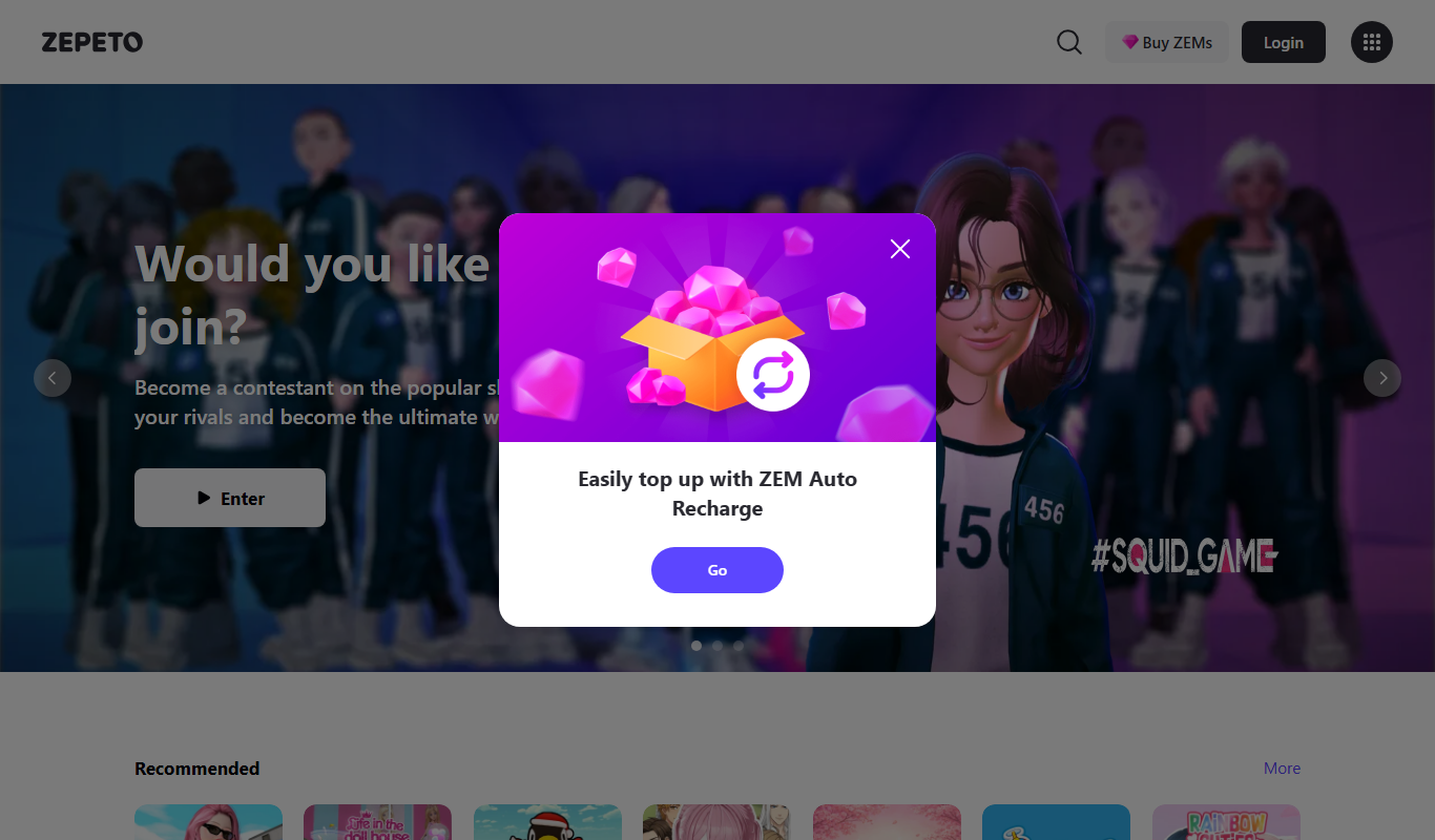 Zepeto app screenshot
