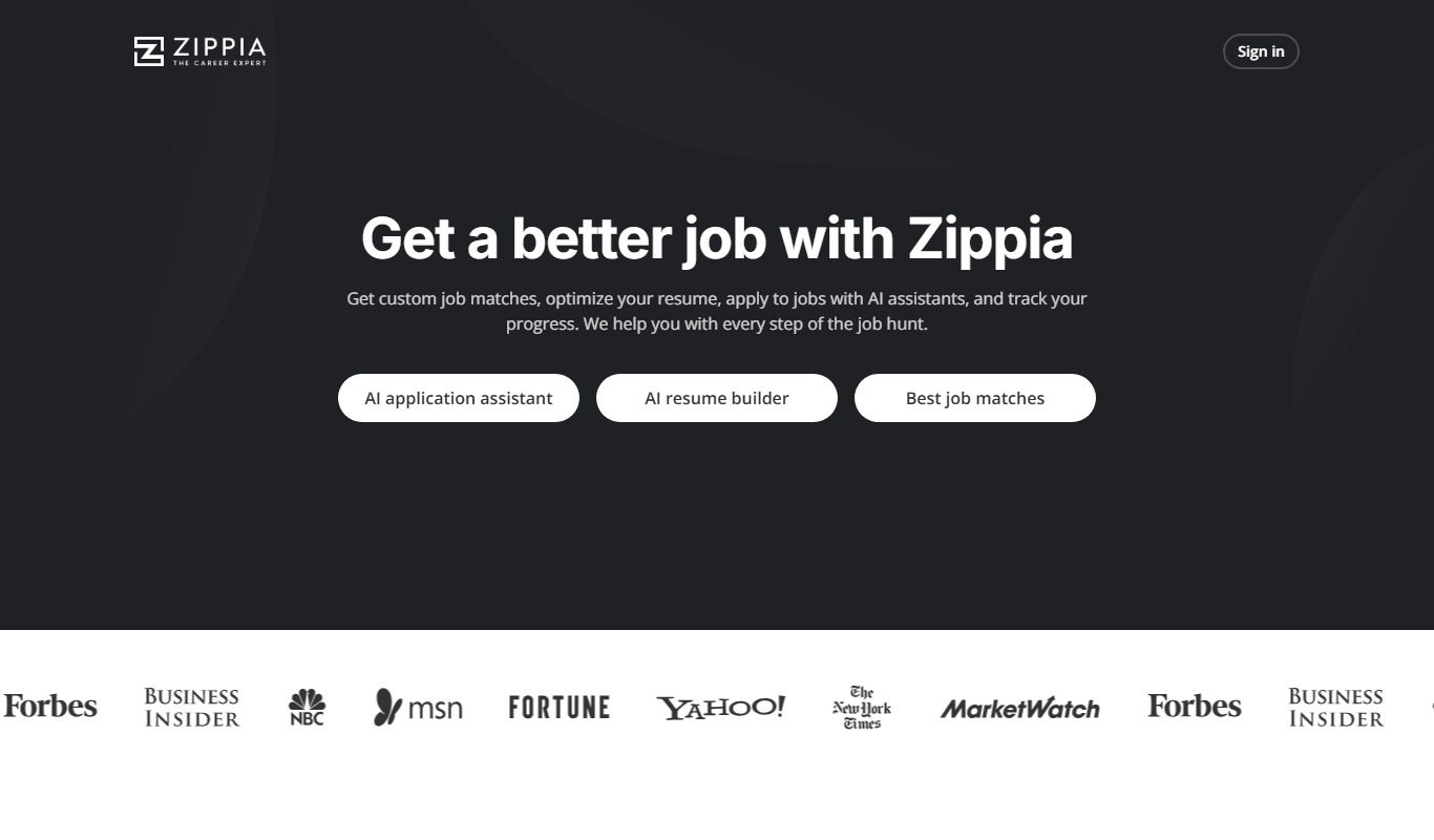 Zippia Career Insights And AI Job Search Platform zippia-career-insights-and-ai-job-search-platform
