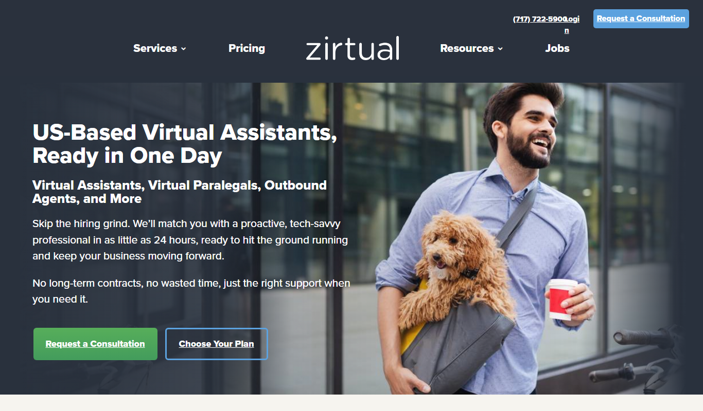Zirtual app screenshot